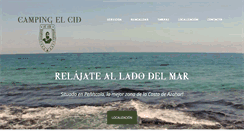 Desktop Screenshot of campingelcid.com